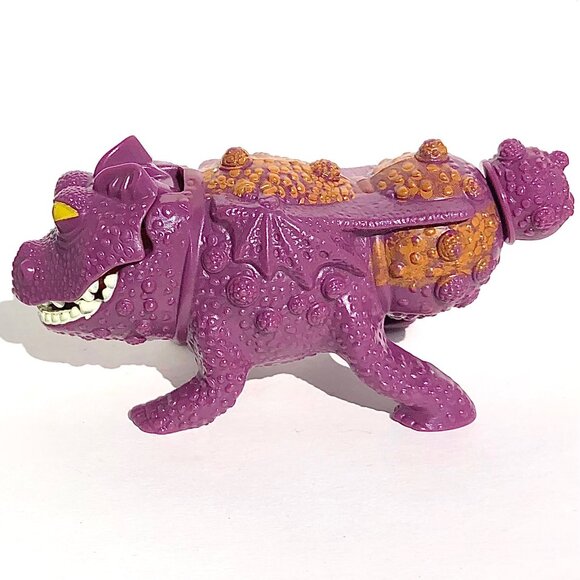 🦋 McDonald's Action Figure How To Train Your Dragon #4 Purple Gronckle 2010 - Picture 5 of 13